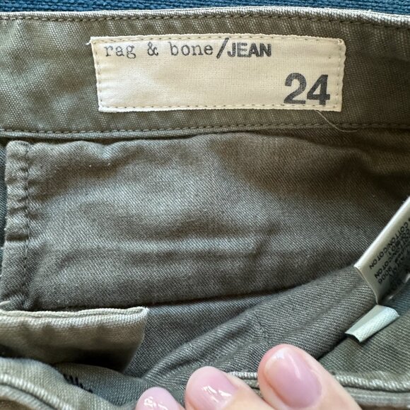Rag & Bone Jean Denim Cargo Pant size 24 - Picture 7 of 13